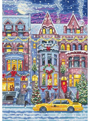 Набор для вышивания «Зимний таунхауск»