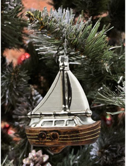 Игрушка ёлочная «Кораблик»