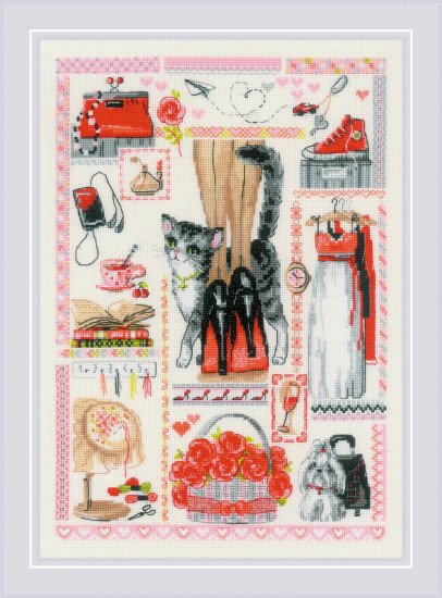 Набор для вышивания «Карта желаний»