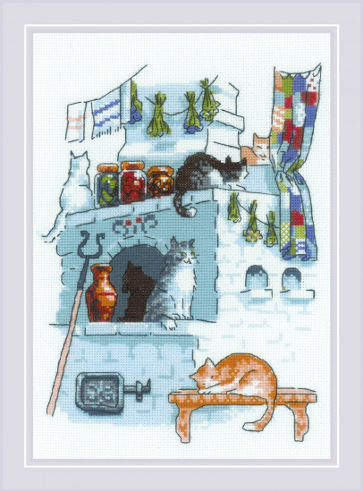 Набор для вышивания «Кошкин дом»