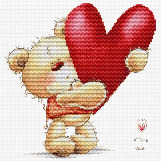 Набор для вышивания «Большое сердце»