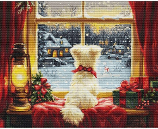 Набор для вышивания «В ожидании снежинок»