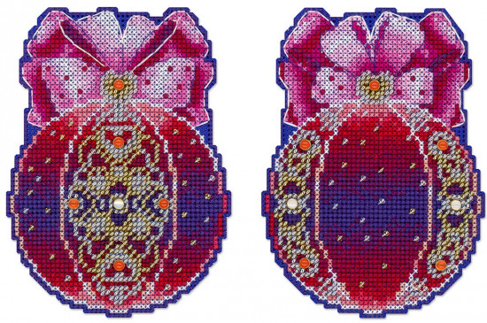 Набор для вышивания на пластиковой канве «Волшебство сердца»