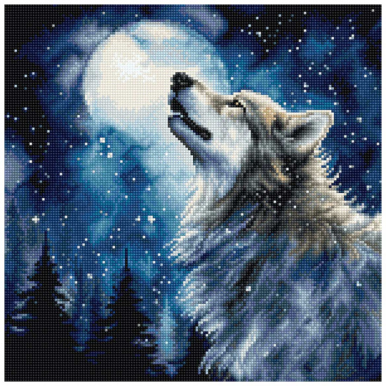 Набор для вышивания «Полуночный снегопад»