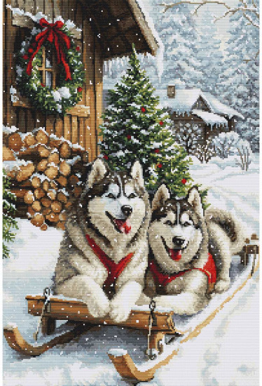 Набор для вышивания «Волшебство северной зимы»