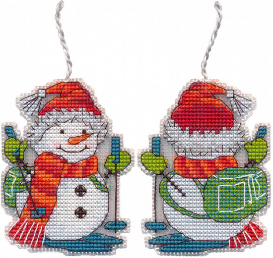 Набор для вышивания «Лыжник»