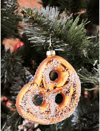 Игрушка ёлочная «Брецель»