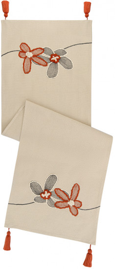 Дорожка на стол «Stone flowers»