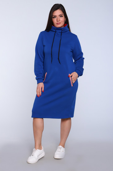 Платье-толстовка женское