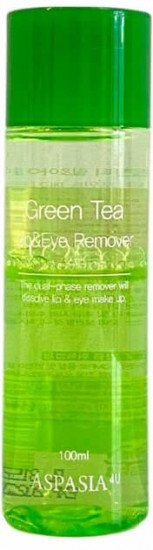 Средство для удаления макияжа с глаз и губ с зеленым чаем «Green Tea Lip and Eye Remover»