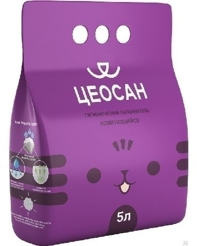 Гигиенический наполнитель комкующийся