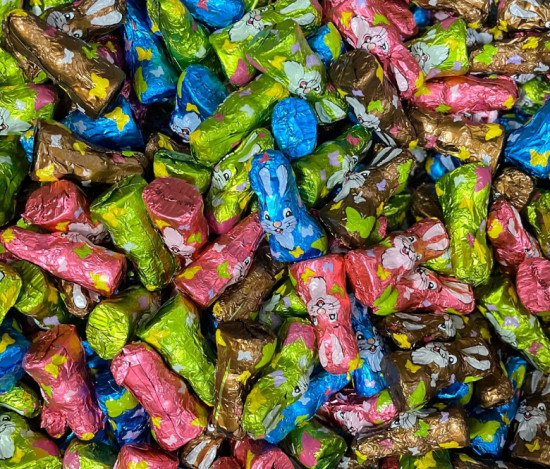 Фигурки шоколадные «Зайчики»