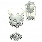 Подсвечник «Наслаждение», цвет серебристый