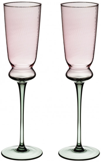 Набор бокалов для шампанского «Twist & Shine»