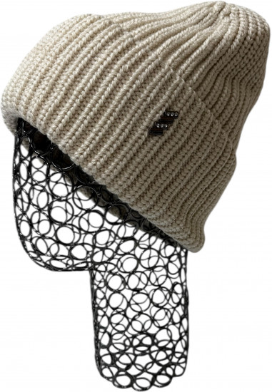 Шапка «Полоски-косички»