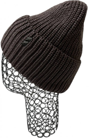 Шапка «Полоски-косички»