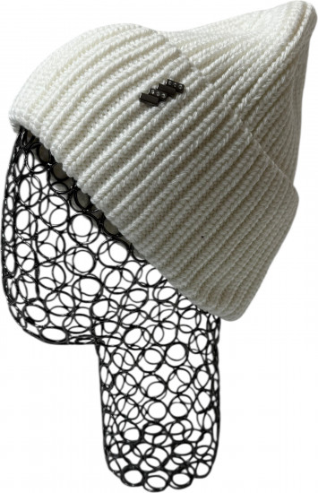 Шапка «Полоски-косички»