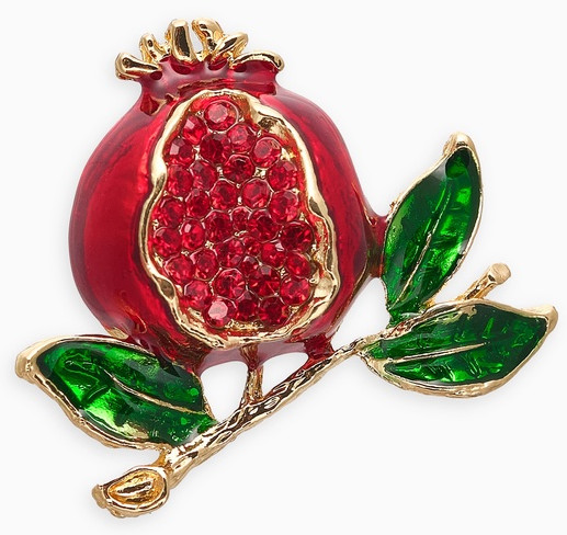 Брошь «Гранат»