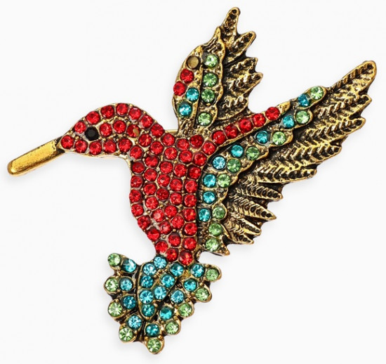 Брошь «Колибри»