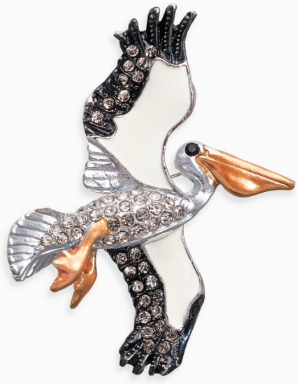 Брошь «Пеликан»
