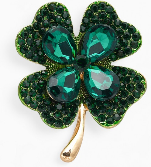 Брошь «Клевер»