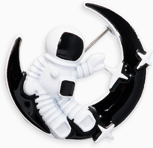 Брошь «Космонавт»