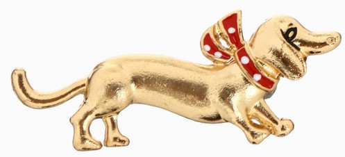 Брошь «Собака»