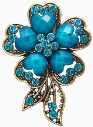 Брошь «Цветок желаний»