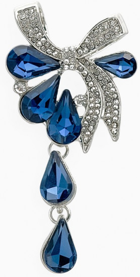 Брошь «Цветочная роса»