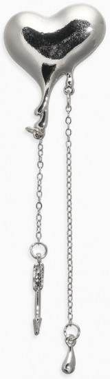 Брошь «Сердце. Корейский стиль»