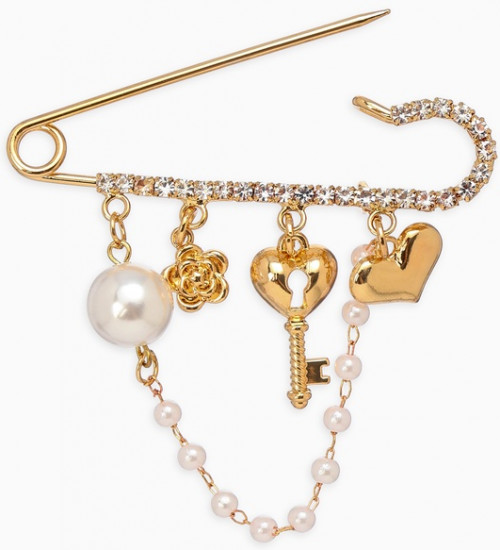 Булавка «Ключик от сердца»