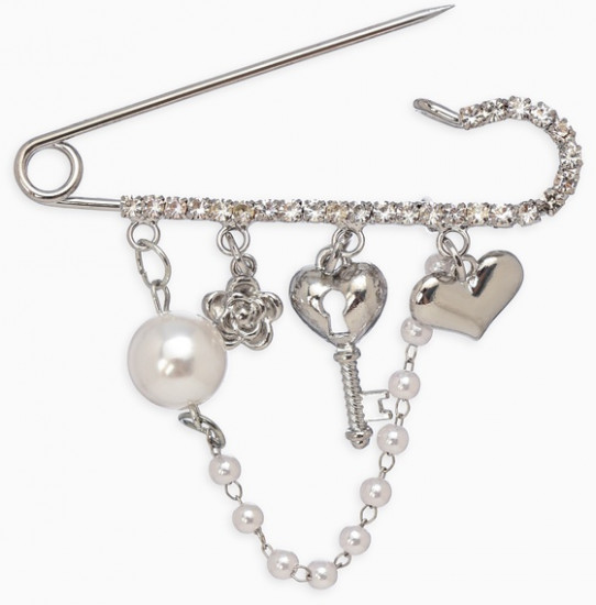 Булавка «Ключик от сердца»