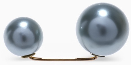 Булавка «Две жемчужины»