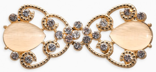 Зажим для кардигана «Ажур. Винтаж»