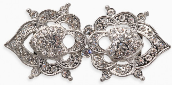 Зажим для кардигана «Ажур. Кокошник»