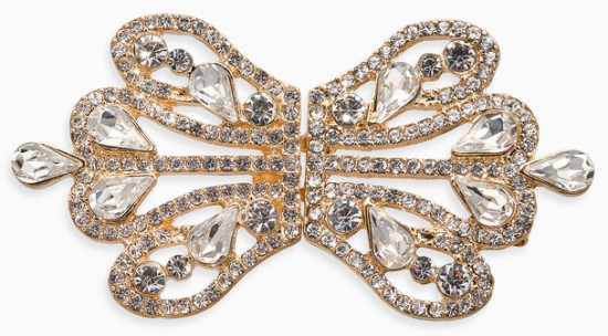 Зажим для кардигана «Ажур»