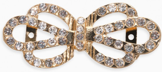 Зажим для кардигана «Ажур. Корона»