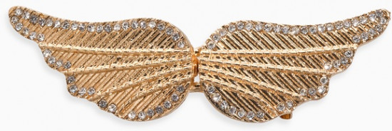 Зажим для кардигана «Ажур. Крылья»