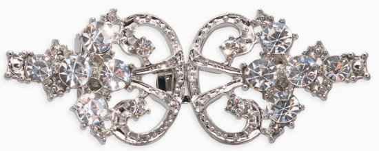 Зажим для кардигана «Ажур. Пика»