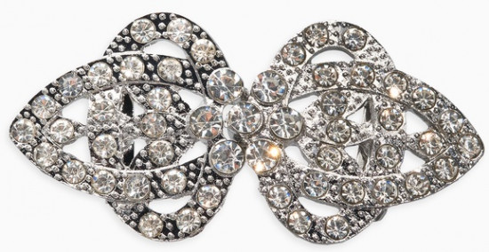 Зажим для кардигана «Ажур. Шип»