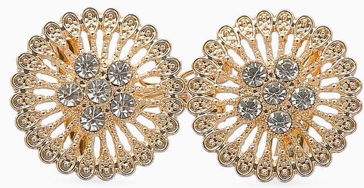 Зажим для кардигана «Круги»