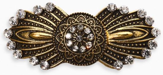 Зажим для кардигана «Перья»