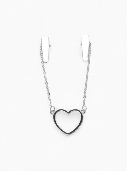 Зажим для кардигана «Сердечко»