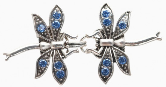 Зажим для кардигана «Стрекоза»