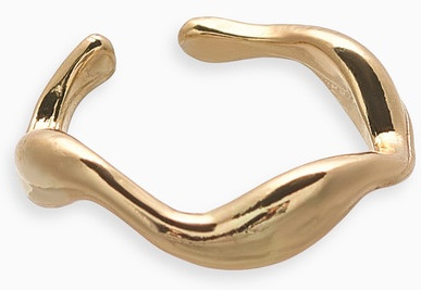 Кафф «Мятый металл»