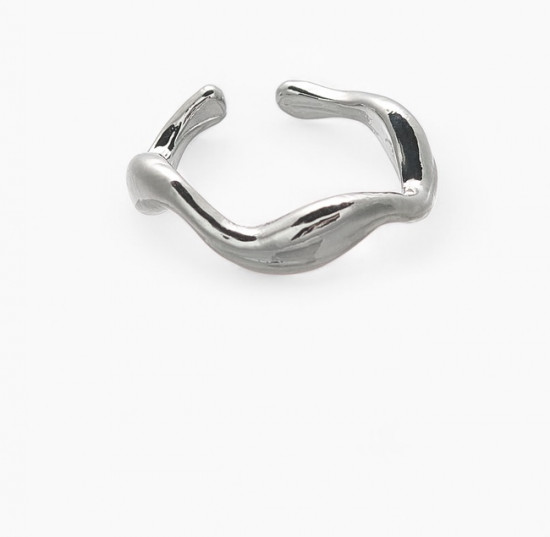 Кафф «Мятый металл»