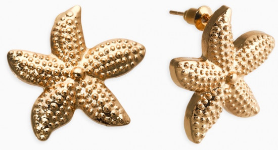 Серьги «Морская звезда»
