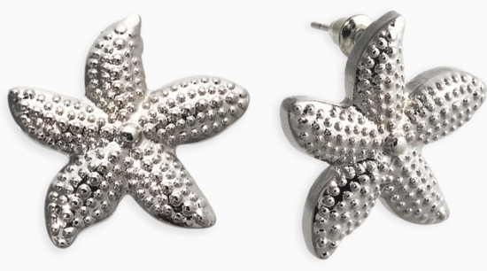 Серьги «Морская звезда»