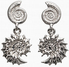 серебристый