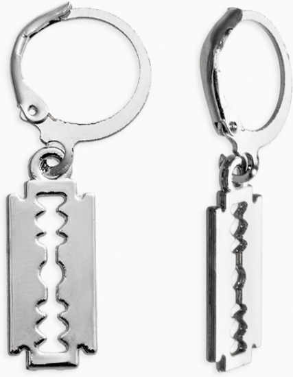 Серьги «Лезвие»